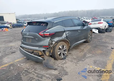 2019 Nissan Murano Sv z USA, uszkodzony, nr VIN 5N1AZ2MJXKN142186
